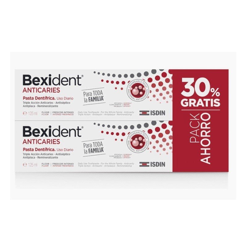 BEXIDENT Anticaries Pasta Dentífrica 2x125ml-2