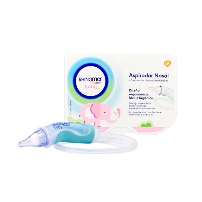RHINOMER BABY NARHINEL Confort Aspirador Nasal + 2 Recambios-2