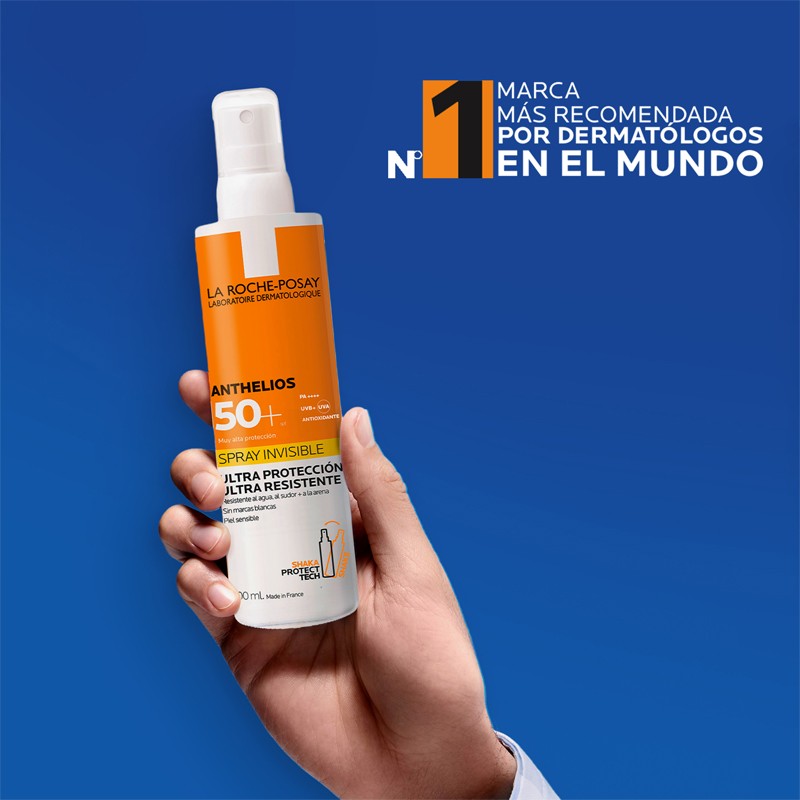 ANTHELIOS XL Shaka Fluido Invisible Spray Ultra Ligero SPF50+ (200ml) LA ROCHE POSAY-5