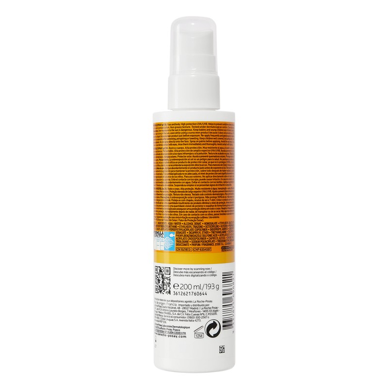 ANTHELIOS Shaka Spray Invisible SPF 30 200ml LA ROCHE POSAY-3