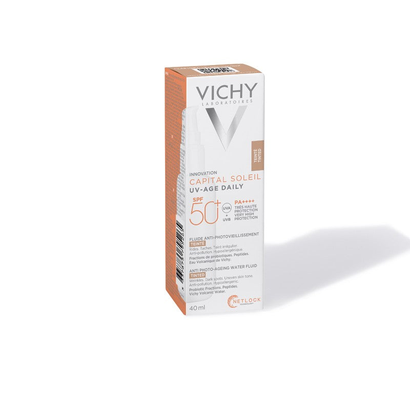 VICHY Capital Soleil UV-AGE Daily con Color SPF50+ Water Fluid 40ml-4