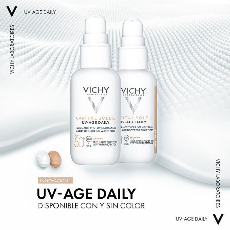 VICHY Capital Soleil UV-AGE Daily con Color SPF50+ Water Fluid 40ml-15