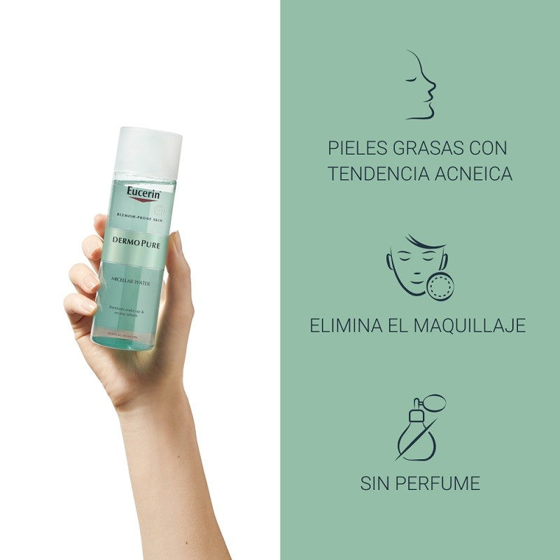 EUCERIN Dermopure Oil Control Agua Micelar-3