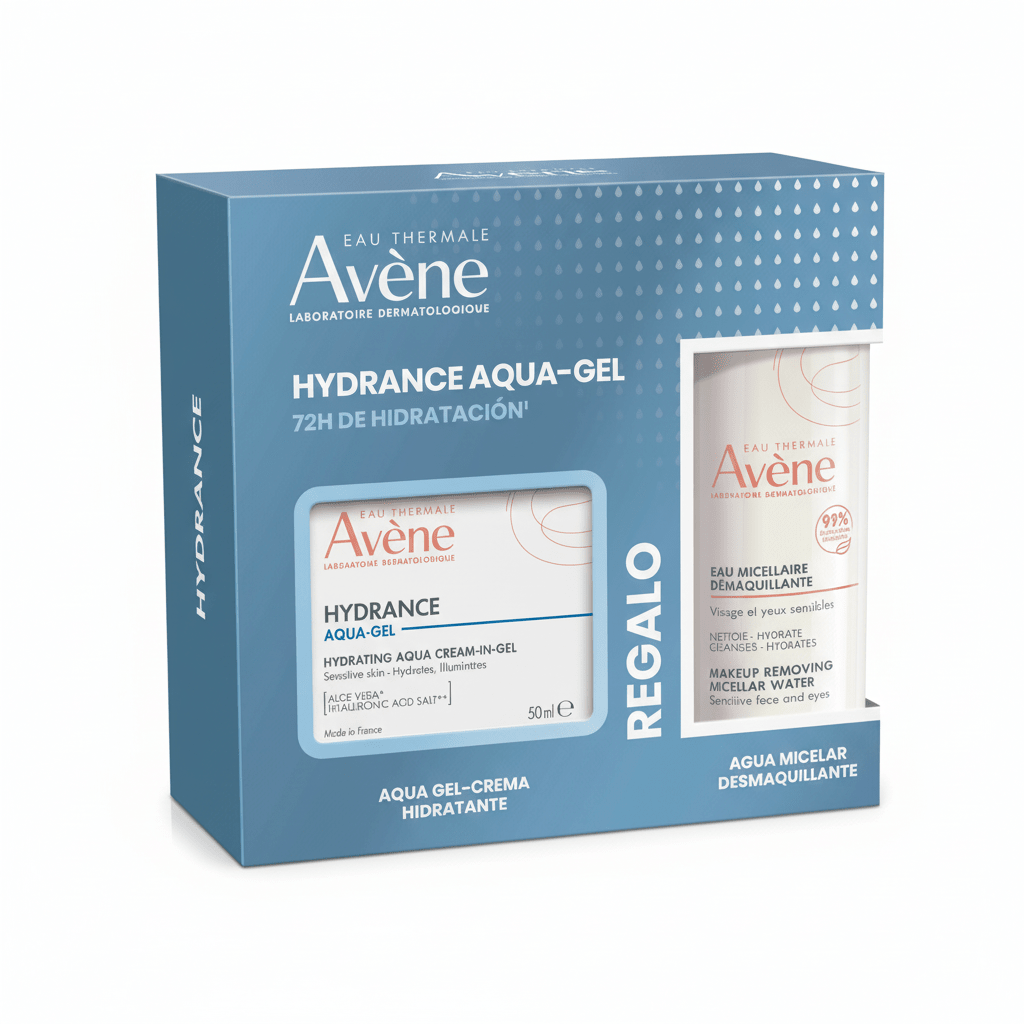 Avène Pack Hydrance Aqua Gel 50ml + Acqua Micellare 100ml Regalo