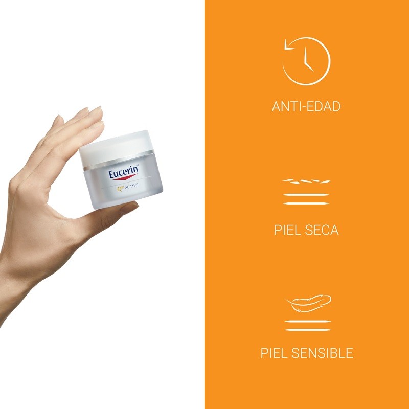 EUCERIN Q10 Active Antiarrugas Crema de Día Piel Seca 50ml-6