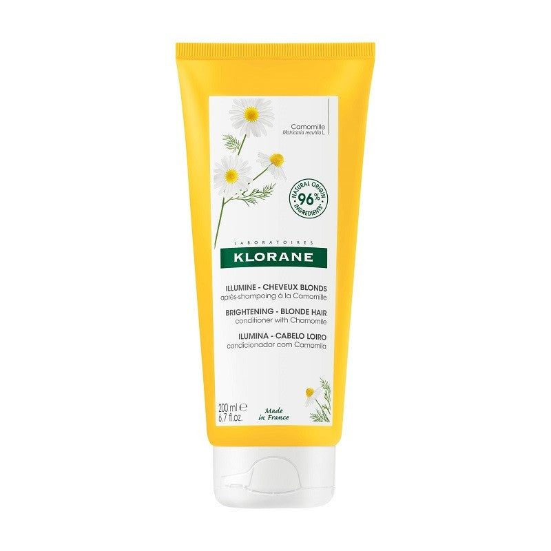 KLORANE Acondicionador a la Camomila Ilumina Cabello Rubio 200ml-1
