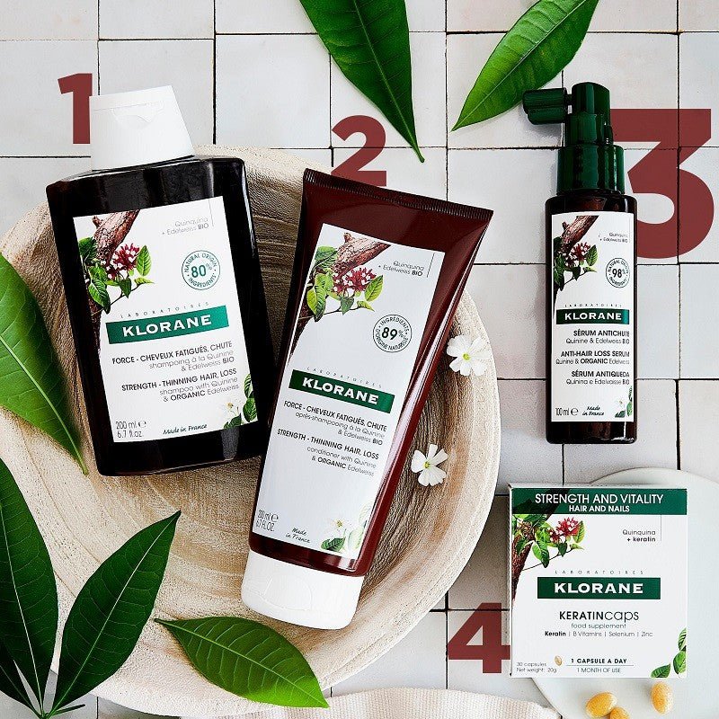 KLORANE Sérum Anticaída Quinina & Edelweiss BIO 100ml-7