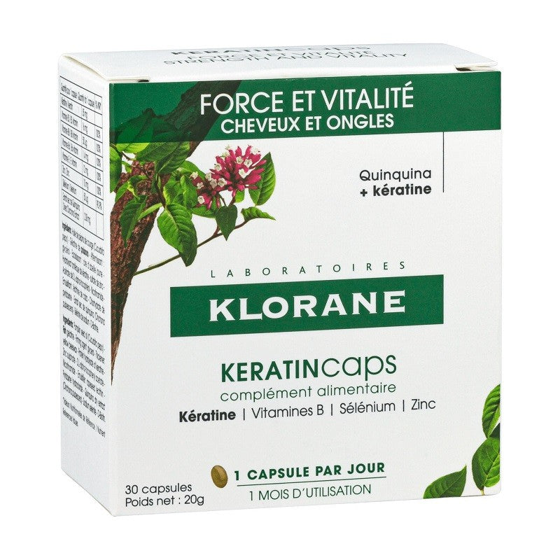 KLORANE Keratincaps Cabello 30 Cápsulas-1