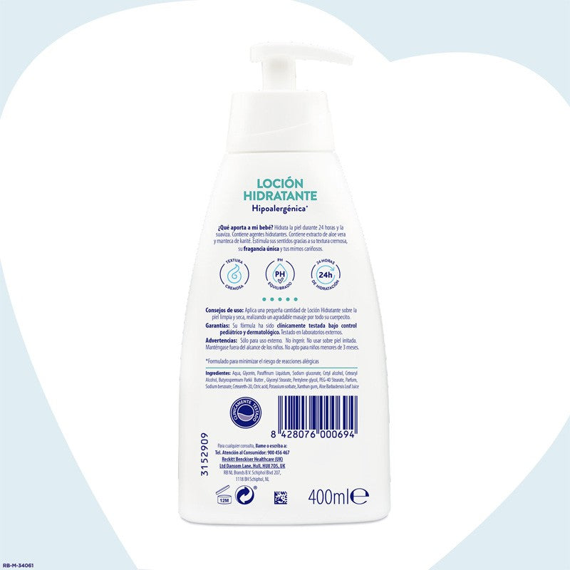 NENUCO Sensitive Loción Hidratante Bebé 400 ml-3