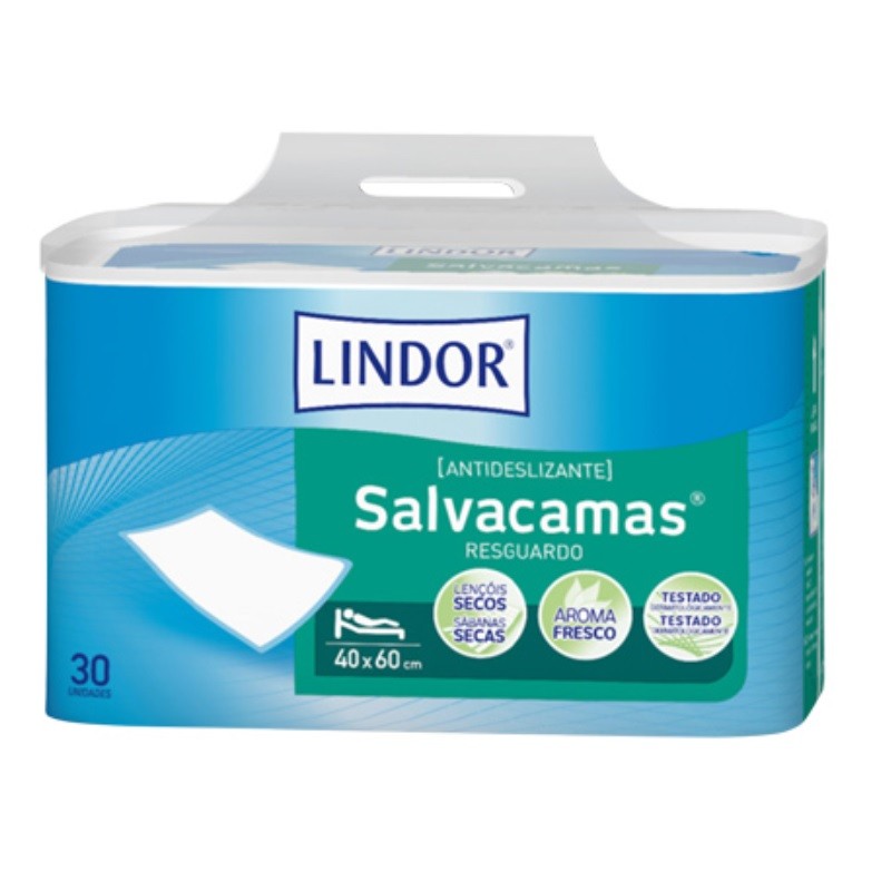 LINDOR Salvacamas Empapadores 40x60 cm 30 Unidades-1