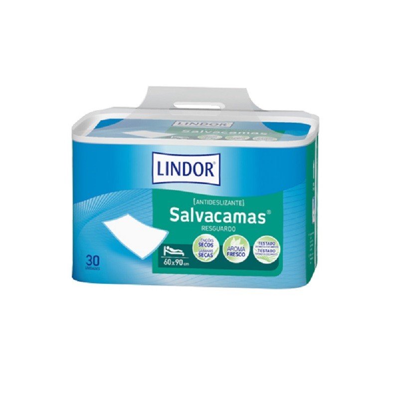 LINDOR Salvacamas Empapadores 60x90cm 30 Unidades-1