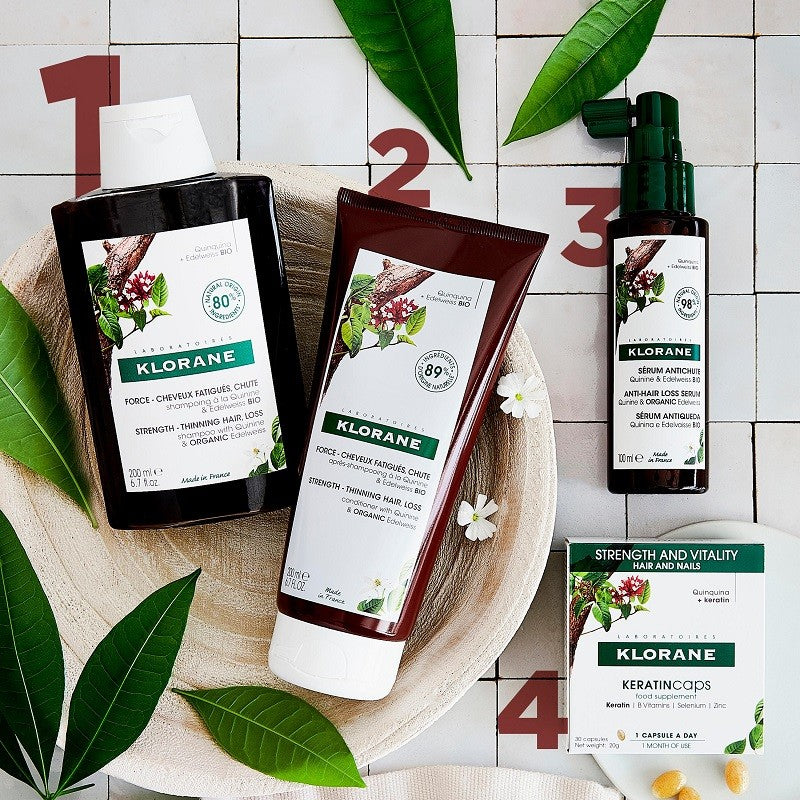 KLORANE Champú a la Quinina 200 ml-5