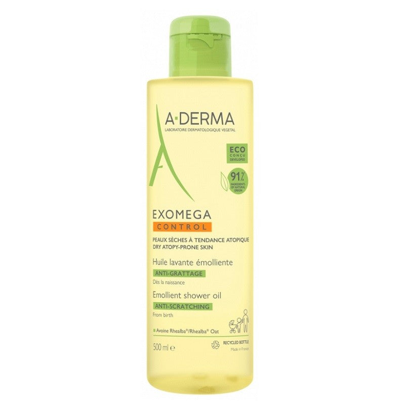 A-DERMA Exomega Control Aceite de Ducha y Baño 500ml-1