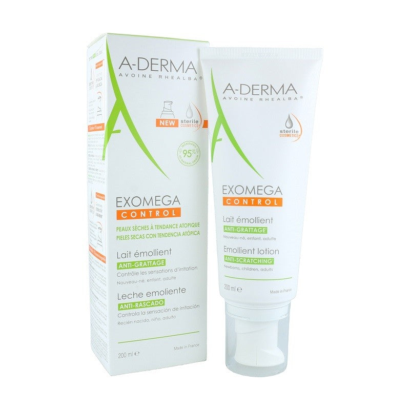A-DERMA Exomega Control Leche Emoliente 200ml-1