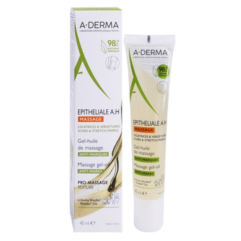 A-DERMA Epitheliale AH Massage Gel-Aceite 40ml-1