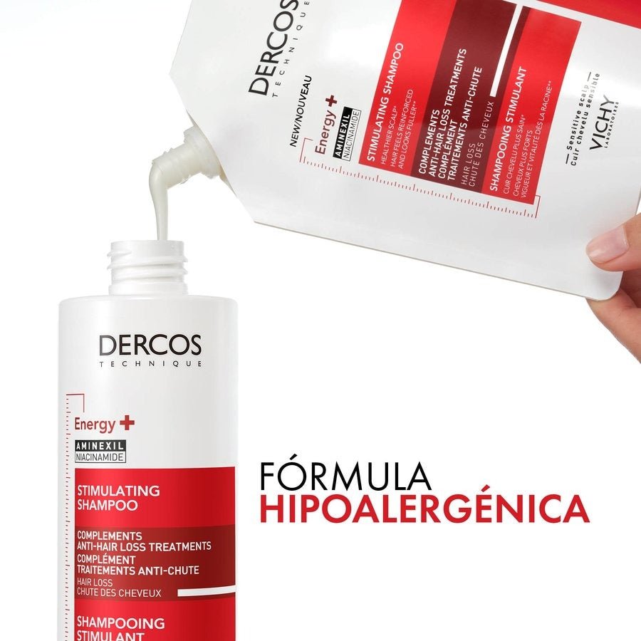 VICHY Dercos Shampooing Ecorefill Energy+ 400ml