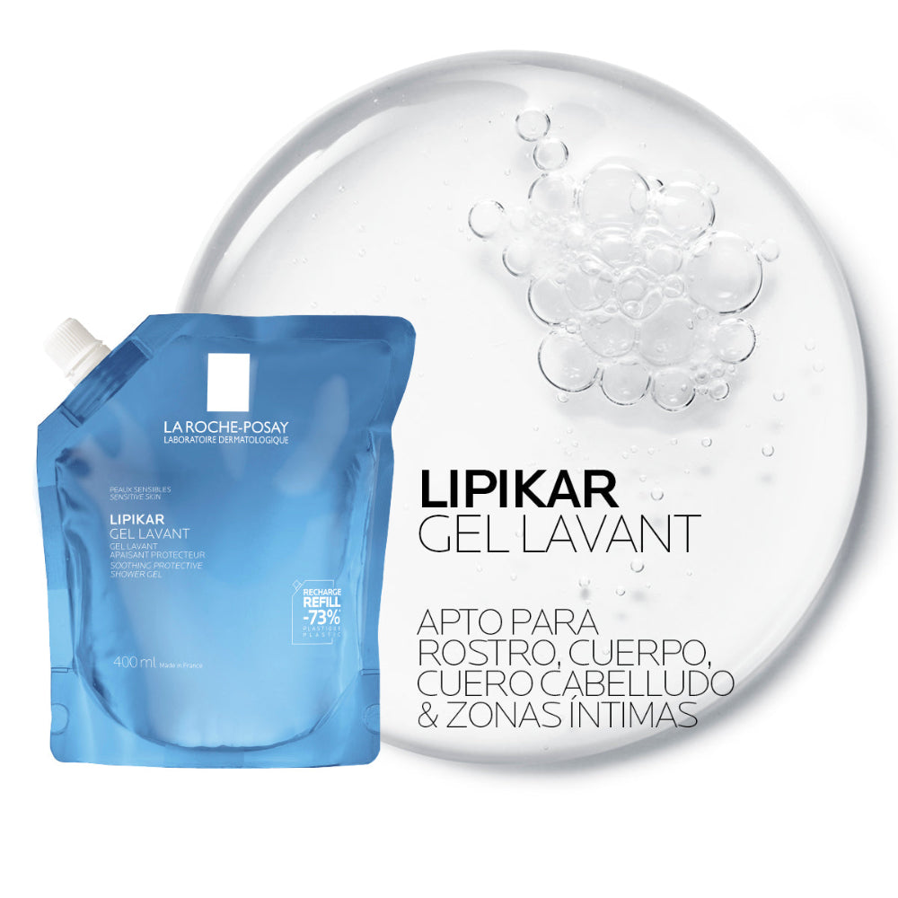 Lipikar - La Roche Posay Gel Lavante Eco-Rellenable 400ml