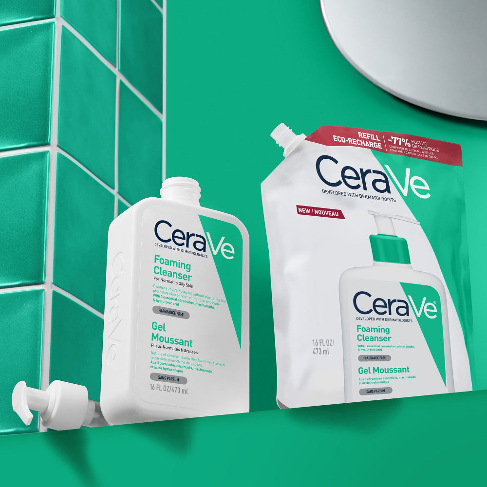 CeraVe Gel Limpiador Espumoso 473ml