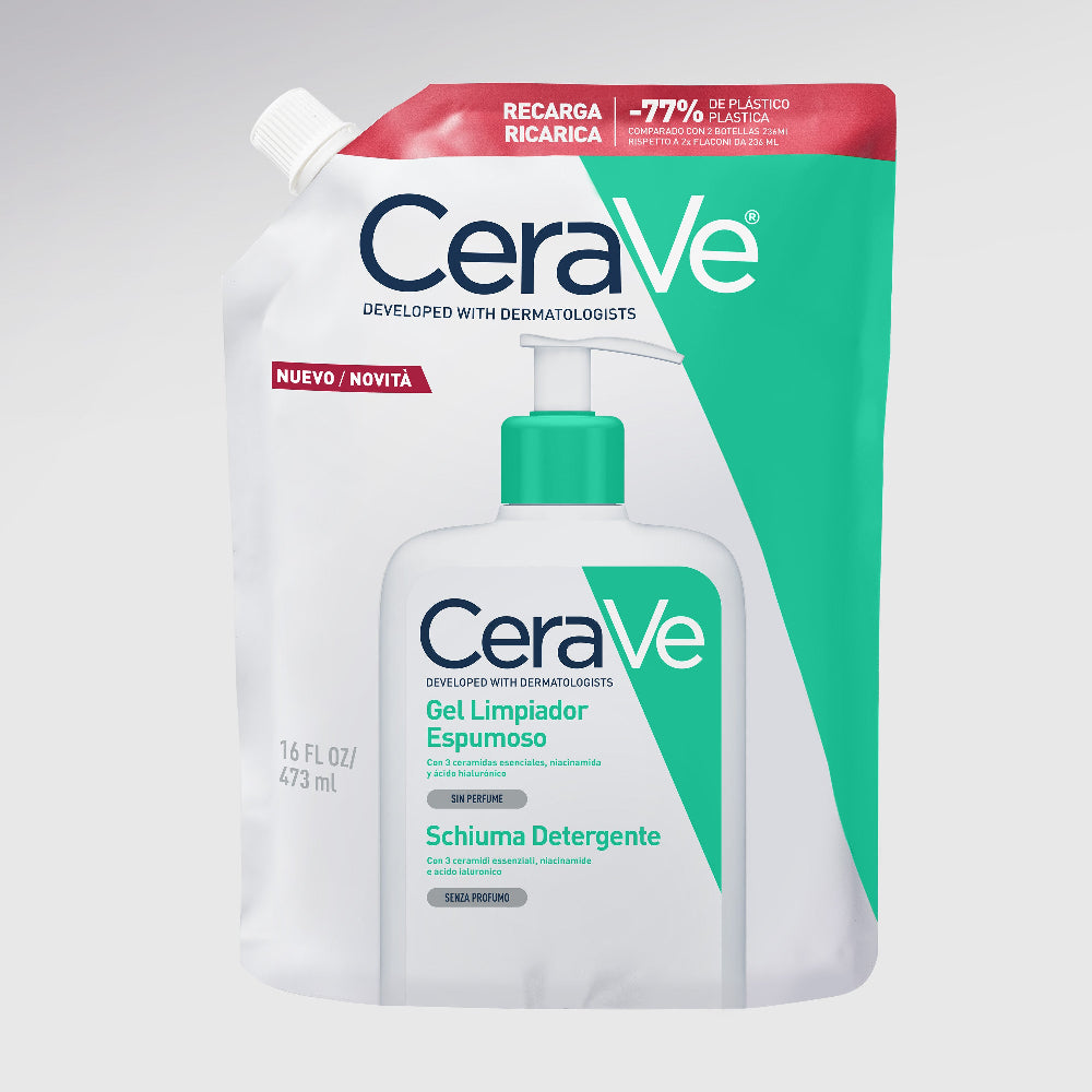 CeraVe Gel Limpiador Espumoso 473ml