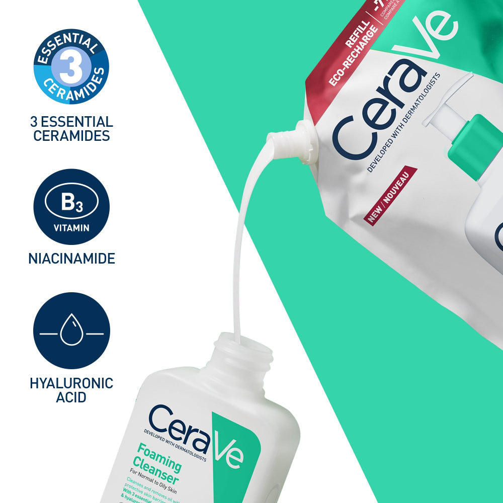 CeraVe Gel Limpiador Espumoso 473ml