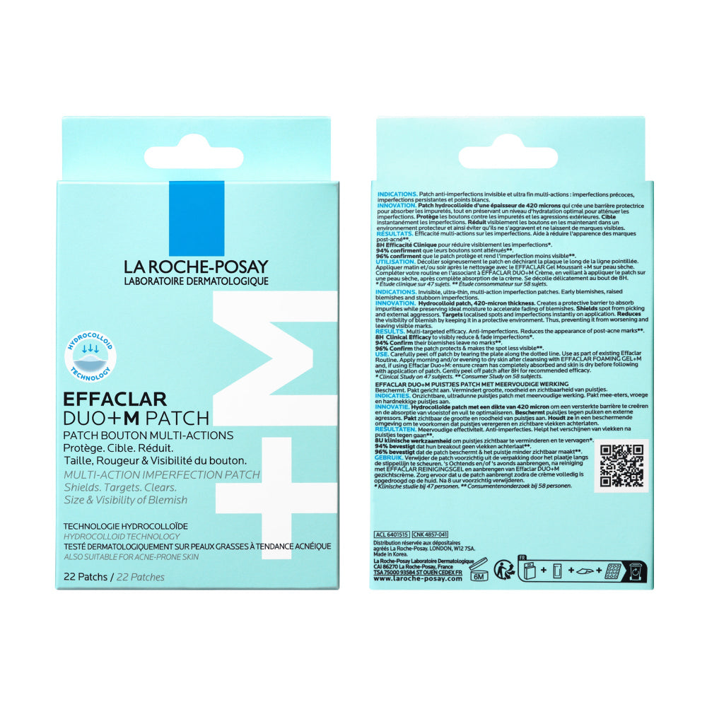 Effaclar - La Roche Posay Parches Invisibles Anti-Imperfecciones 22 ud