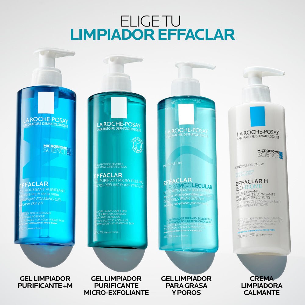 LA ROCHE-POSAY Effaclar Supramolecular Limpiador 400ml