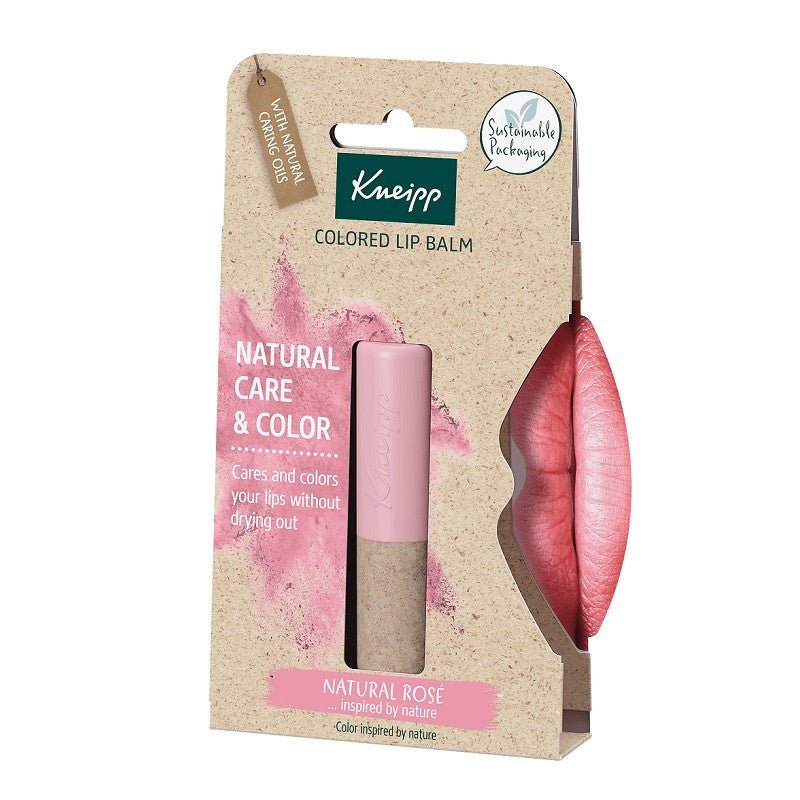 KNEIPP Bálsamo Labial Colored Lip Care Natural Rosé-1