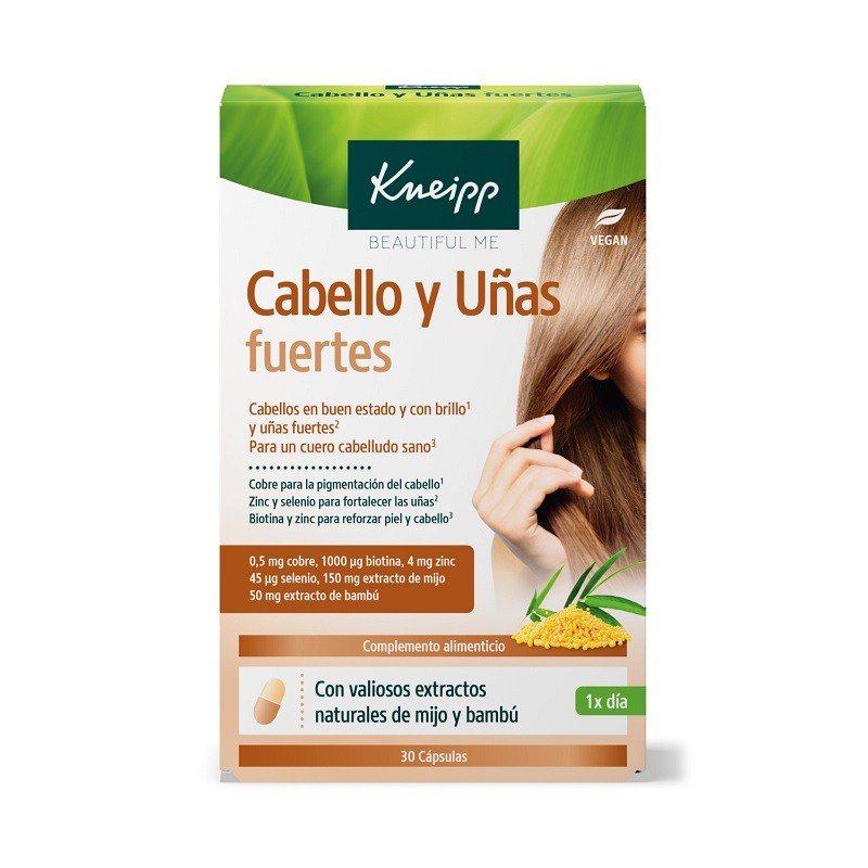 KNEIPP Cabello y Uñas Fuertes 30 Cápsulas-1