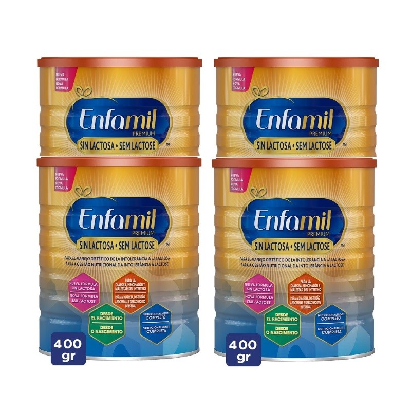 ENFAMIL Sin Lactosa PACK 4x400gr-2