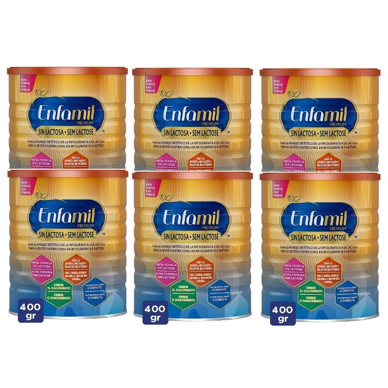 ENFAMIL Sin Lactosa PACK 6x400gr-2