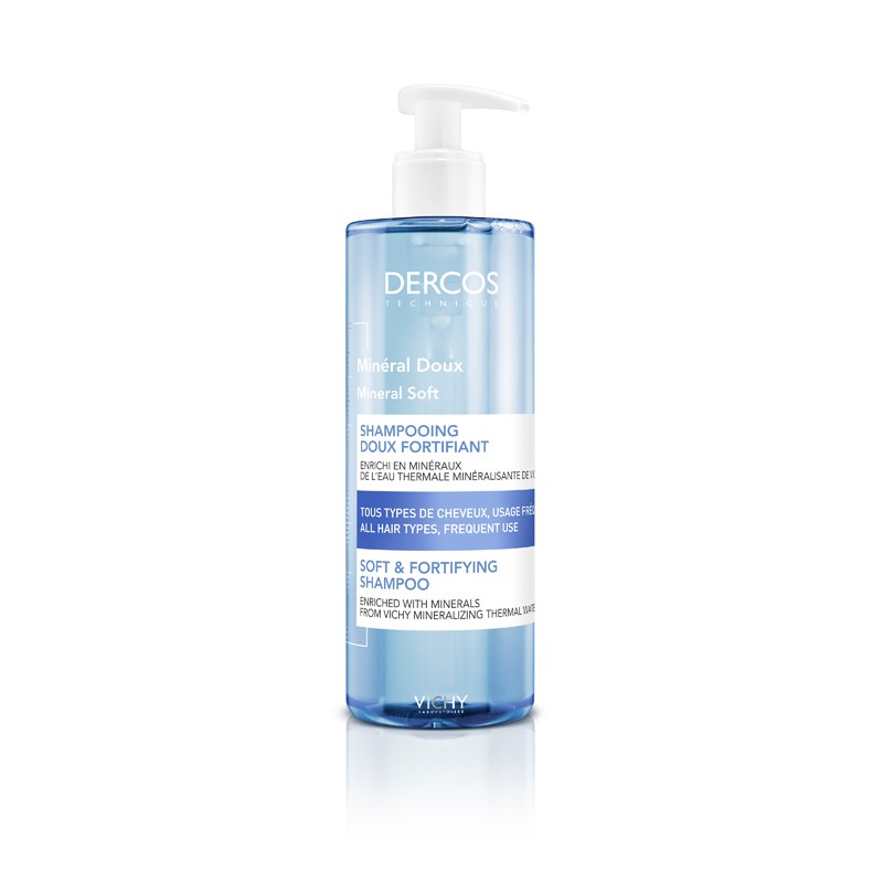Vichy Dercos Champu Mineral 400ml-1