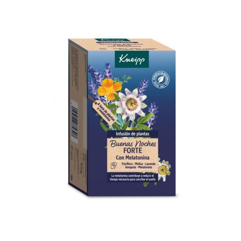 KNEIPP Infusión Buenas Noches Forte con Melatonina 20 sobres-1