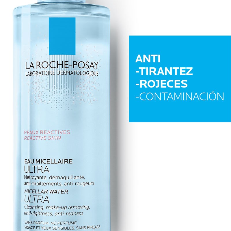 LA ROCHE POSAY Agua Micelar Ultra Piel Reactiva 400ml-3
