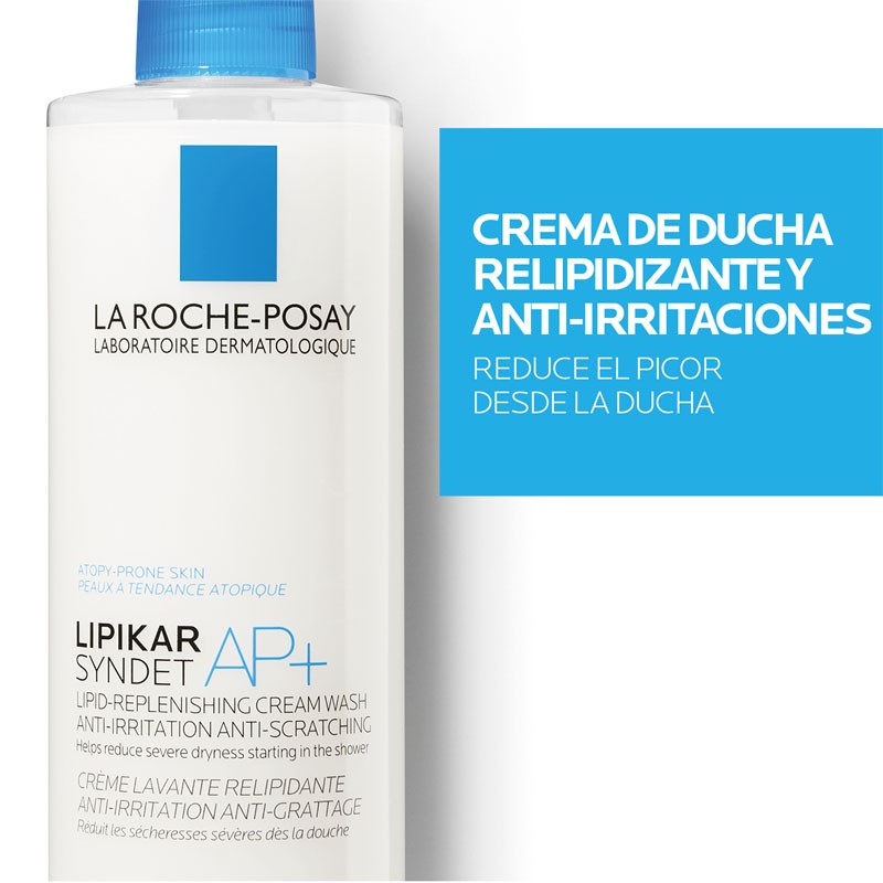 LIPIKAR Syndet AP+ Gel Crema 400ml - LA ROCHE POSAY-3
