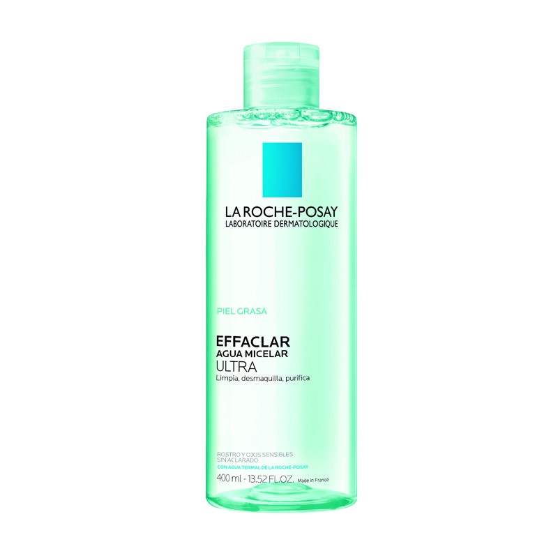 EFFACLAR Agua Micelar Ultra Piel Grasa 400ml - La Roche Posay