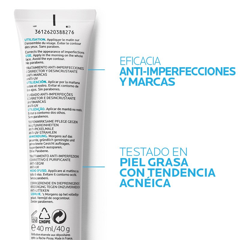 EFFACLAR DUO (+) SPF30 40ml - La Roche Posay-3