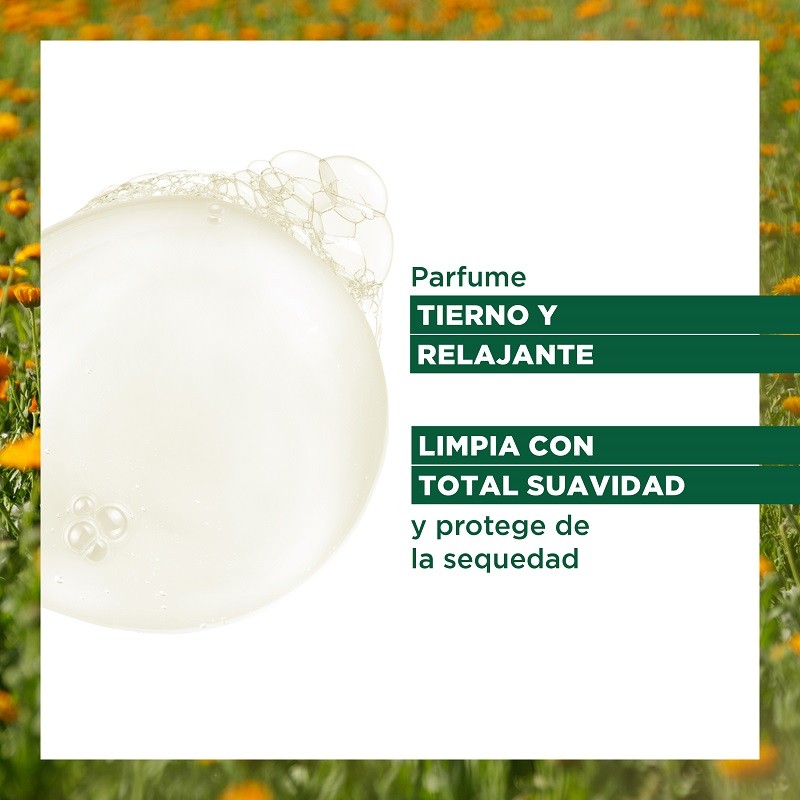KLORANE BÉBÉ Gel Limpiador Suave Caléndula Cuerpo y Cabello 500ml-6