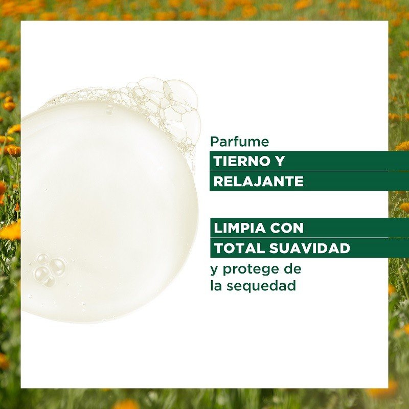 KLORANE BÉBÉ Gel Limpiador Suave Caléndula Cuerpo y Cabello 500ml-6