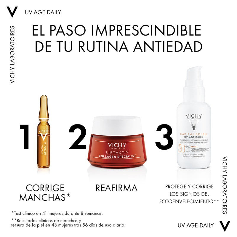 VICHY Capital Soleil UV-AGE Daily SPF50+ Water Fluid 40ml-16