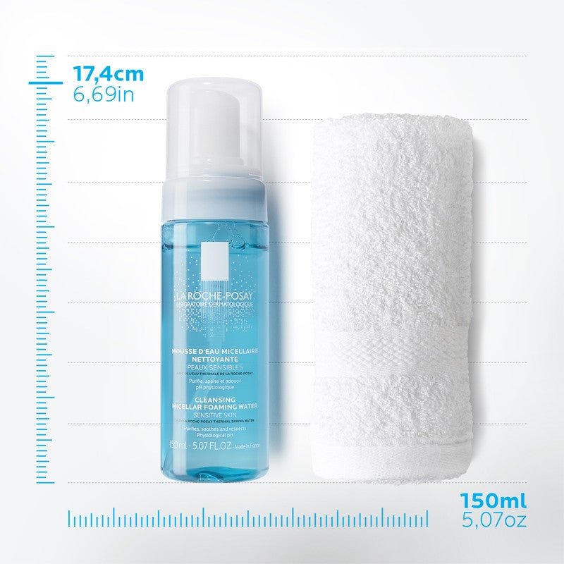 LA ROCHE POSAY Desmaquillante en Espuma Agua Micelar 150ml-3