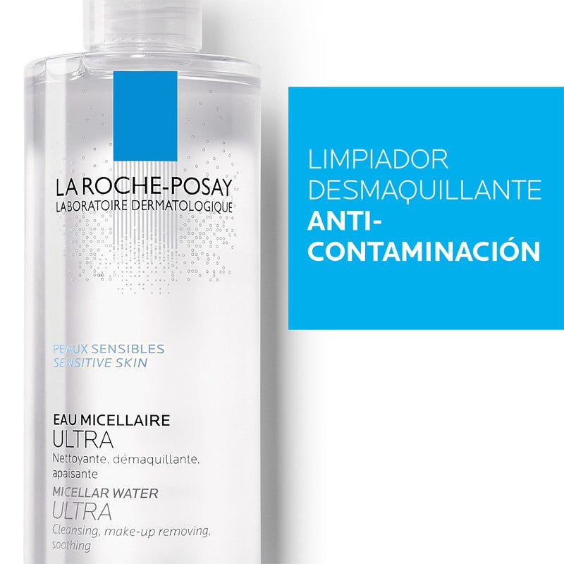 LA ROCHE POSAY Agua Micelar Ultra Piel Sensible 400ml-3