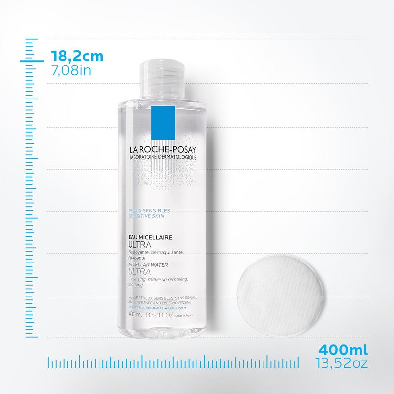 LA ROCHE POSAY Agua Micelar Ultra Piel Sensible 400ml-4
