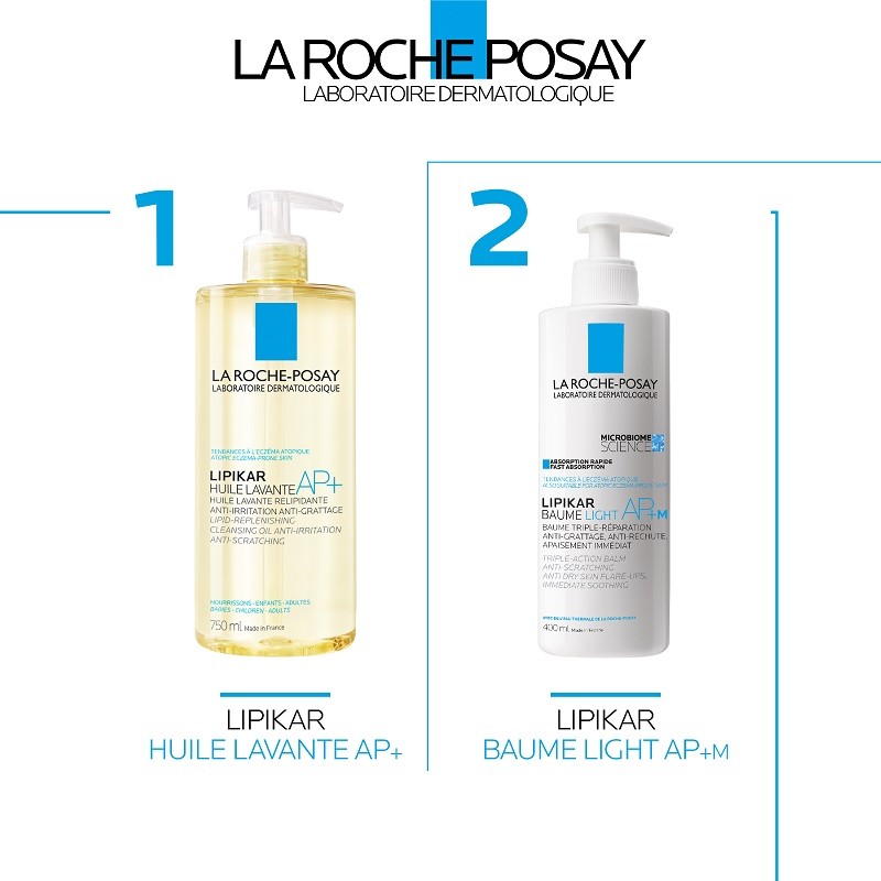 LIPIKAR Baume Light AP+M 400ml - LA ROCHE POSAY-7