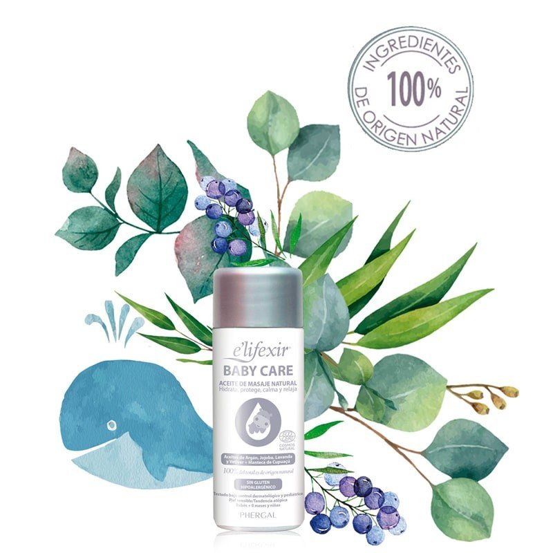 ELIFEXIR Baby Care Aceite de Masaje para Bebés 125 ml-2