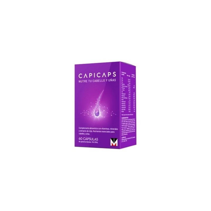 CAPICAPS Cabello y Uñas 60 Cápsulas-1