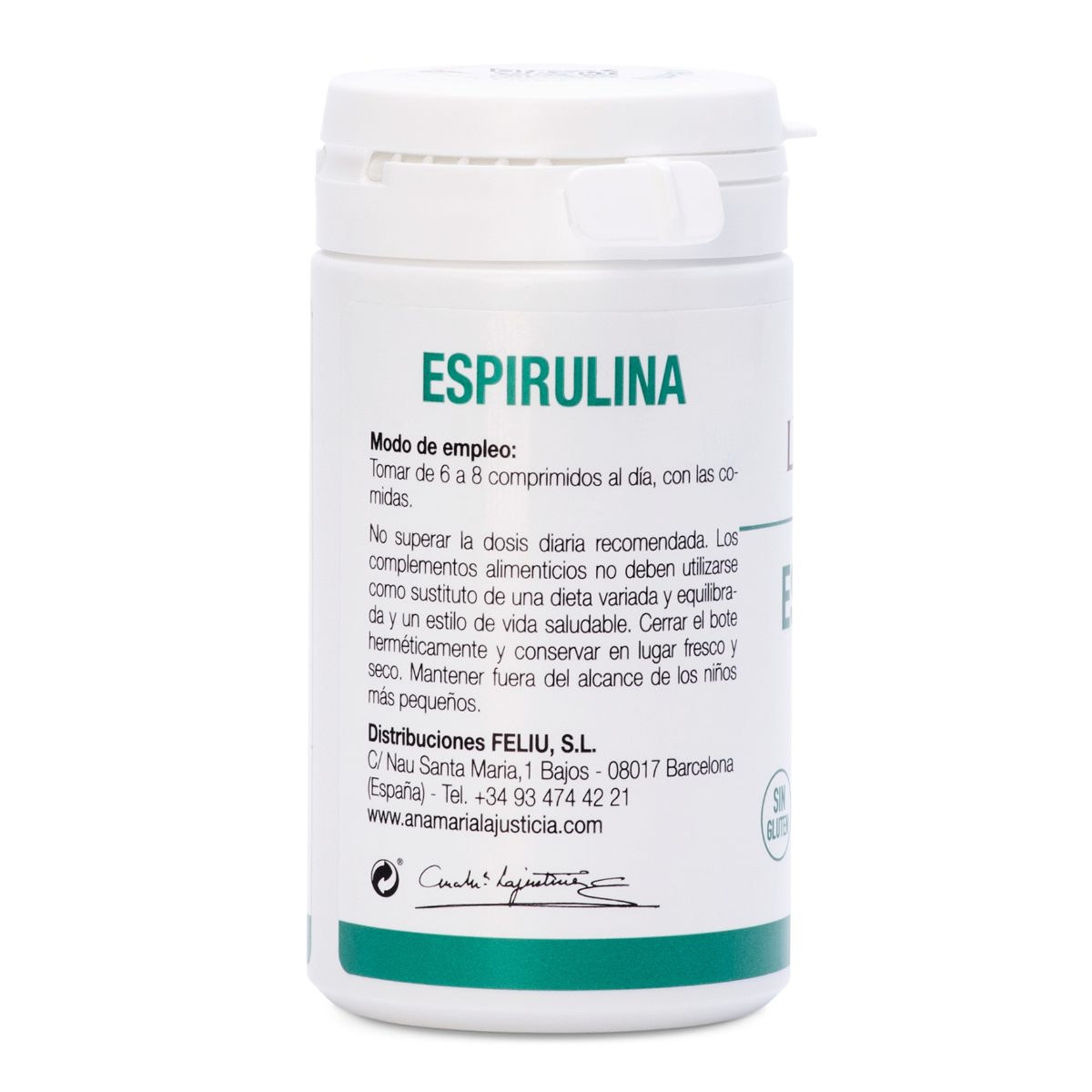 Lajusticia Spirulina 160 Tablets