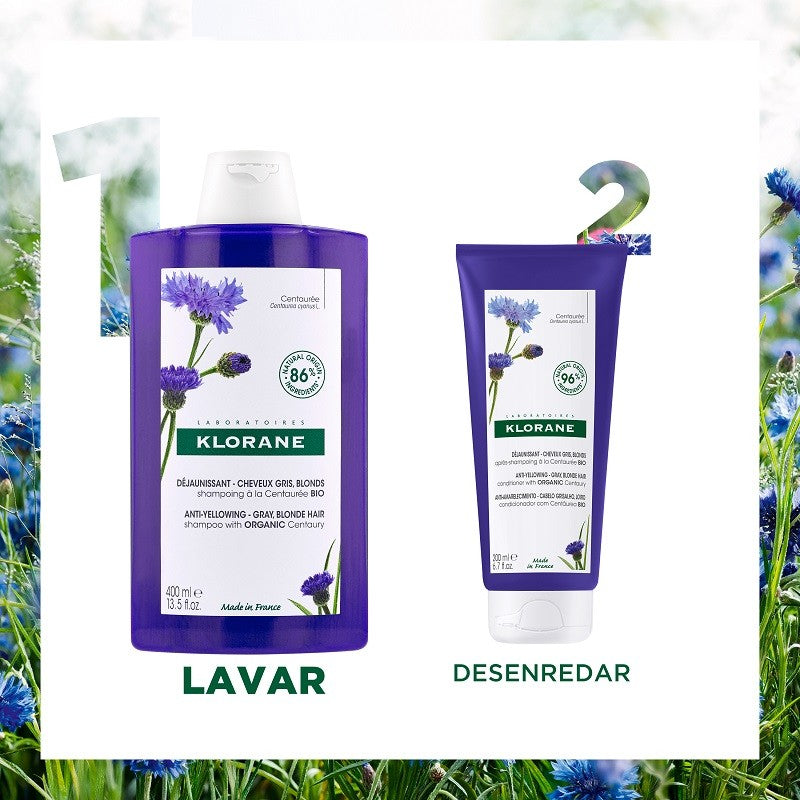 KLORANE Champú a la Centaurea BIO 400ml-5