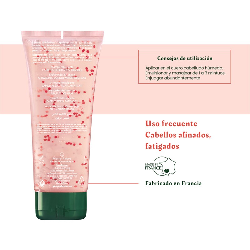 RENE FURTERER Tonucia Champú Repulpante Pelo Fino 200 ml-5