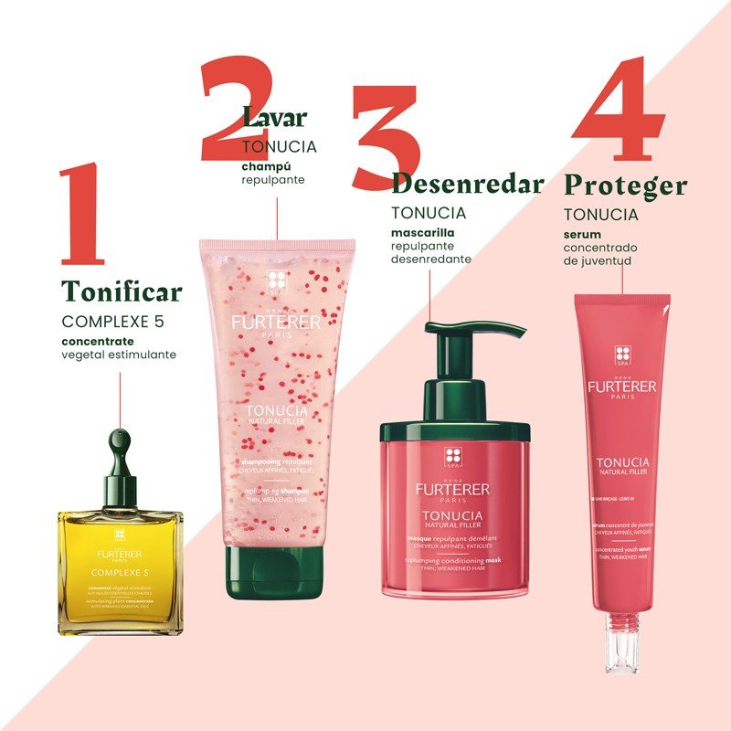 RENE FURTERER Tonucia Champú Repulpante Pelo Fino 200 ml-8