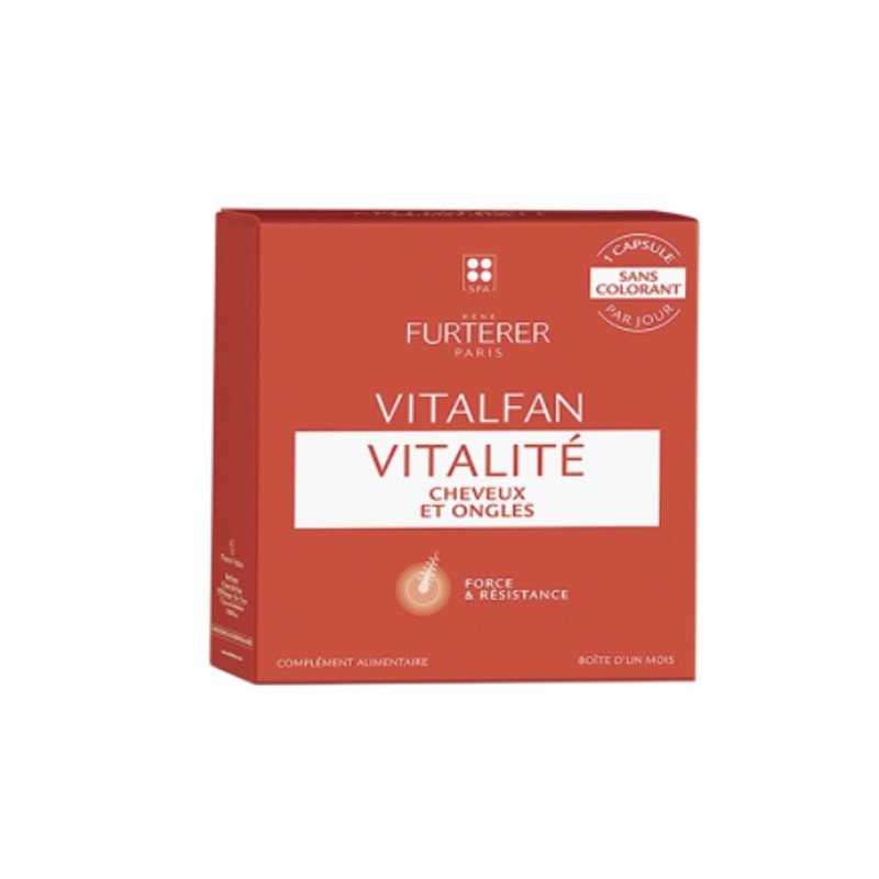 RENE FURTERER Vitalfan Vitalidad Cabello y Uñas 30 Cápsulas-1